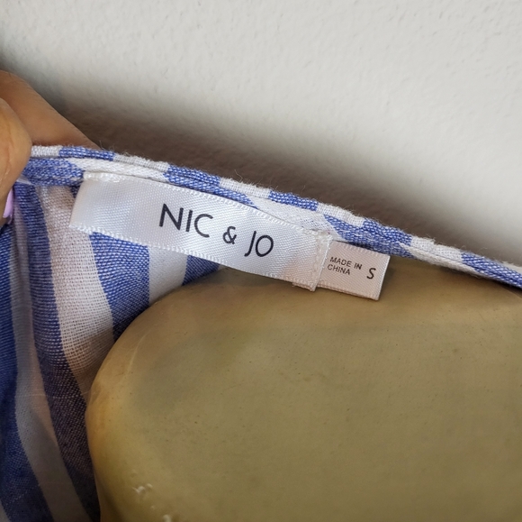 EUC!! NIC & JO summer Stripe dress - Picture 3 of 3